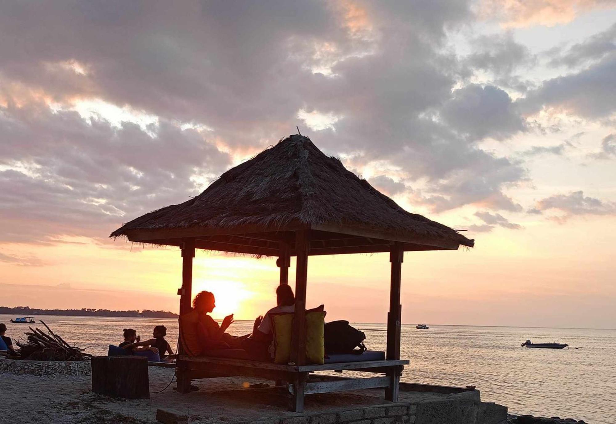 Bintang Tiga Bungalows Gili Air Exterior foto