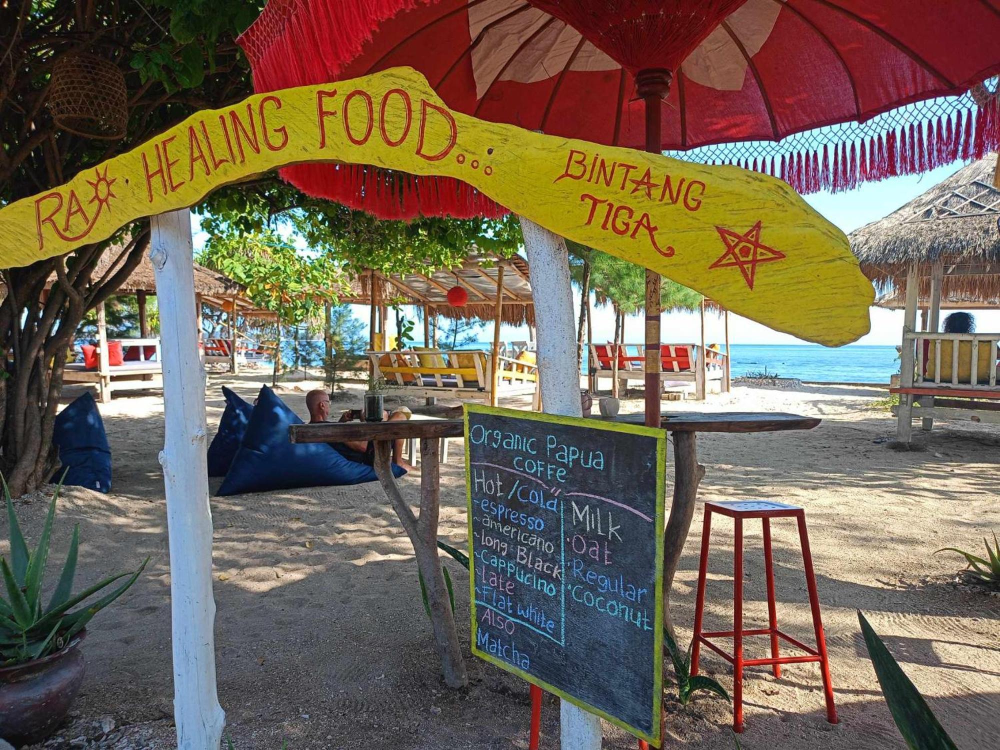 Bintang Tiga Bungalows Gili Air Exterior foto